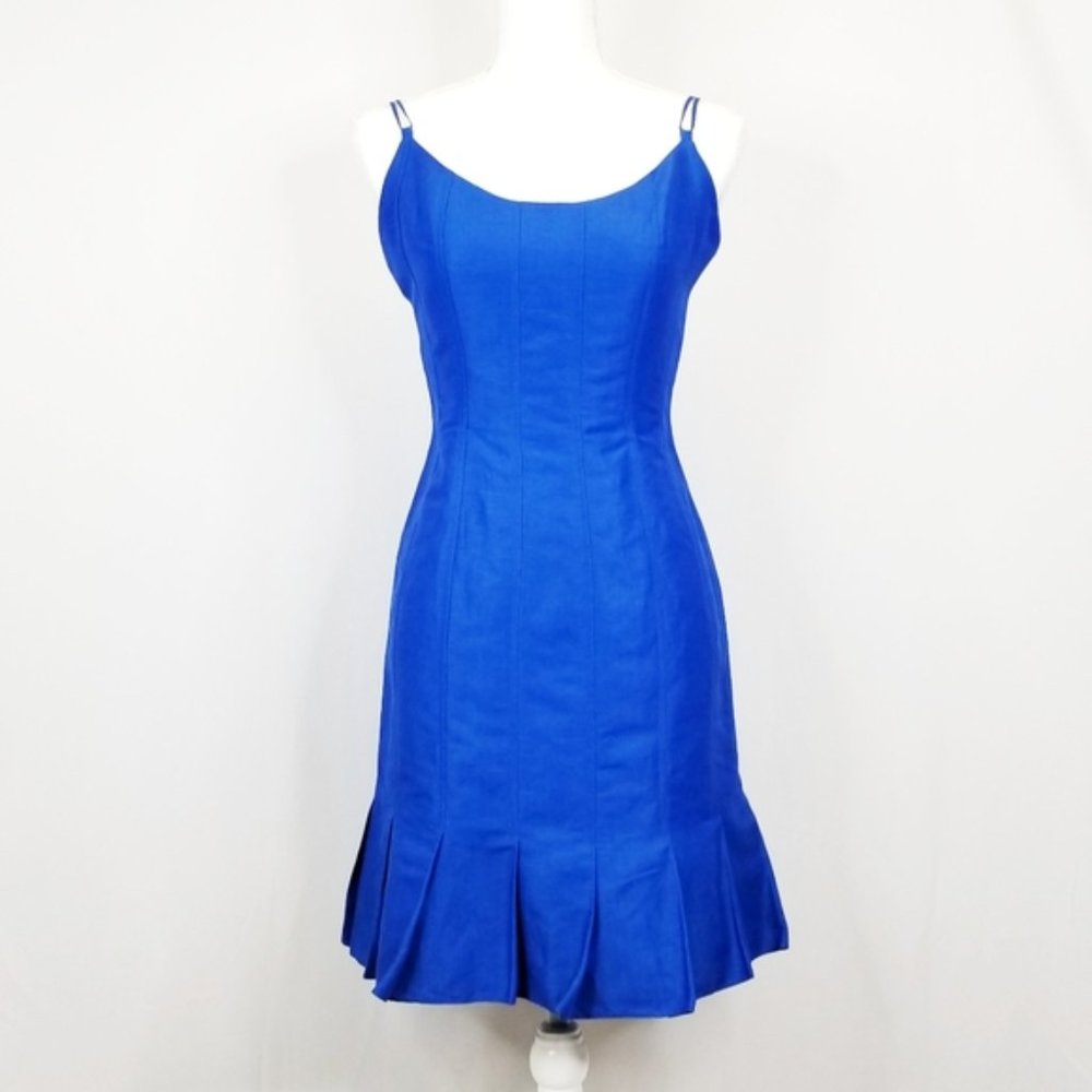 Bright blue Vintage Calvin Klein Dress